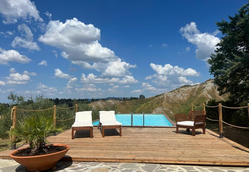 Podere Doccia Di Sopra Volterra Exterior photo